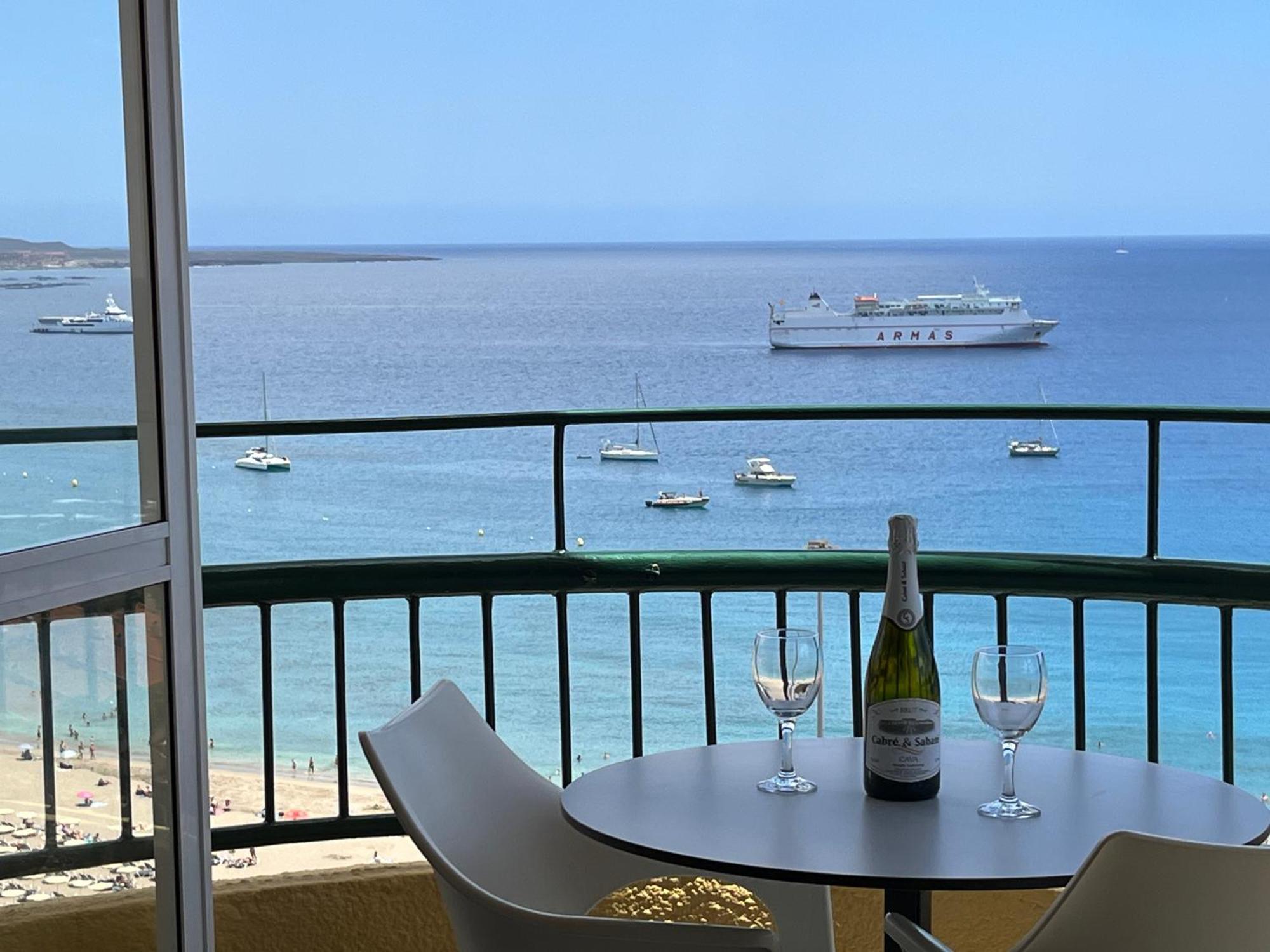 Апартаменты Torres Del Sol 14 Floor Ocean'S Balcony Арона Экстерьер фото