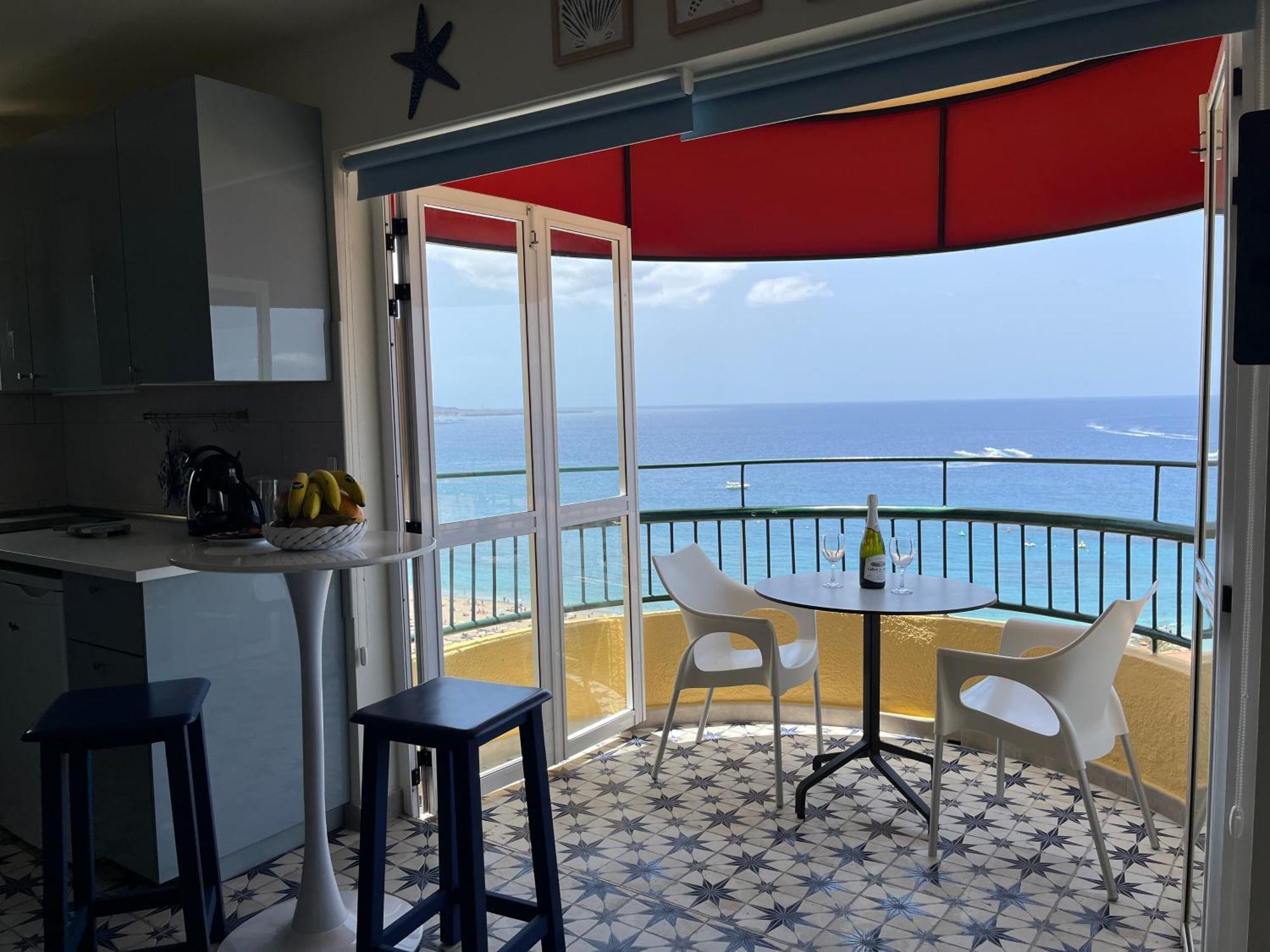 Апартаменты Torres Del Sol 14 Floor Ocean'S Balcony Арона Экстерьер фото
